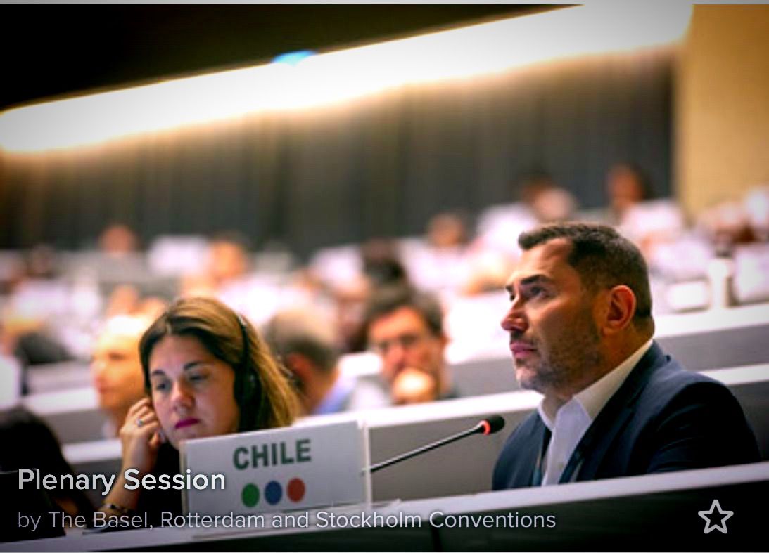 The Basel, Rotterdam and Stockholm Conventions <a href="/brsmeas/">The Basel, Rotterdam and Stockholm Conventions</a>

Participando junto a Alejandra Godoy en las Conferencias de las Partes en los Convenios de Basilea, Estocolmo y Rotterdam 2025

#BRSCOPS2025

(Photo credit: Kiara Worth)

#MINRELCHILE