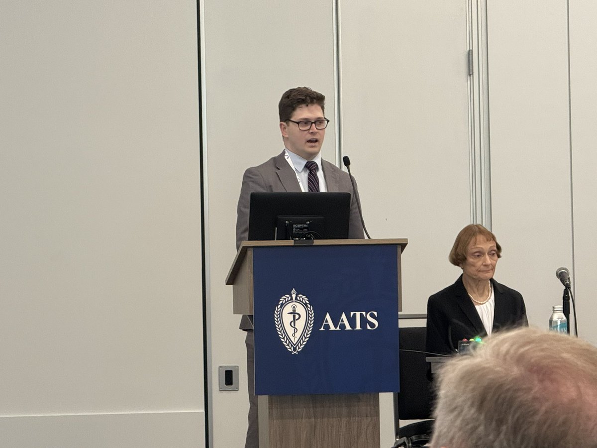 Brigham and Women's Cardiac Surgery (@brighamcardiac) on Twitter photo Our rockstar <a href="/harvardmed/">Harvard Medical School</a> student <a href="/RobertSemco/">Robert Semco</a> on palliative care in CT surgery: Despite rising consults for post-cardiotomy shock, only 25% of these patients receive palliative care nationally. Underutilized and overdue. Incredible and important work, Rob! Mentored by our own Our rockstar <a href="/harvardmed/">Harvard Medical School</a> student <a href="/RobertSemco/">Robert Semco</a> on palliative care in CT surgery: Despite rising consults for post-cardiotomy shock, only 25% of these patients receive palliative care nationally. Underutilized and overdue. Incredible and important work, Rob! Mentored by our own