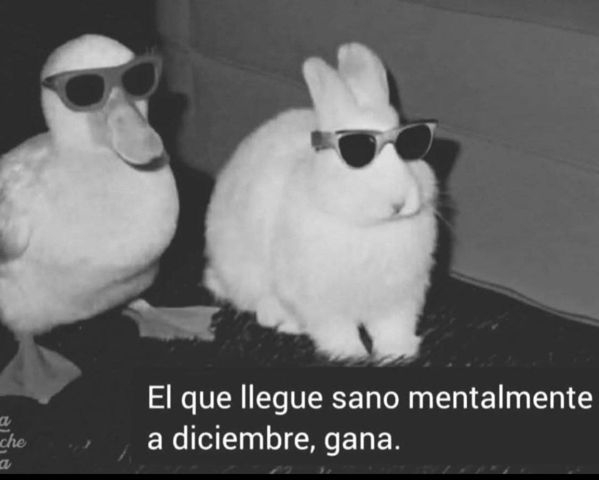 El que llegue.