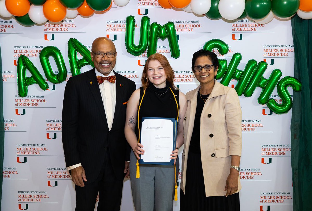 Finishing MS3 year strong feeling humbled and excited to be inducted into the Gold Humanism Honor Society alongside peers and mentors who prioritize compassion and humanistic care in medicine