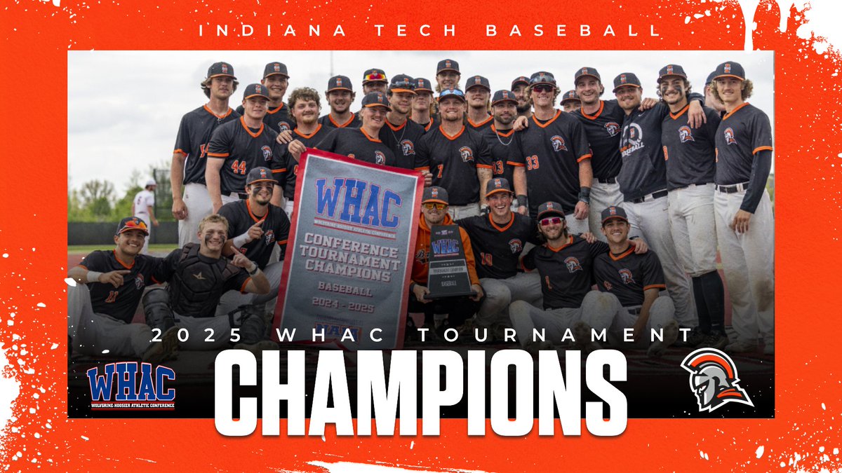 For the second-straight year, Indiana Tech has claimed the WHAC tournament title as the #3 seed! The Warriors won five-straight games to claim the championship and punch their ticket to NAIA Nationals. Details at whac.net