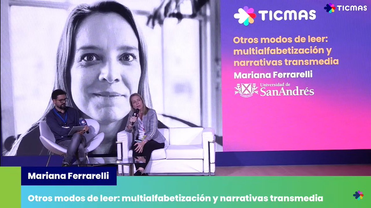 Marian Ferrarelli (@ferrarellim) on Twitter photo ¿Qué implica aprender a leer y escribir hoy? ¿Qué pueden aportar las narrativas transmedia y la IA generativa en ese proceso? Algunas ideas y borradores sobre lo que conversamos en el espacio de <a href="/TICMAS_EDU/">Ticmas Educación</a> con Patricio Zunini en la Feria del libro. youtube.com/live/97RZ0fIUm… ¿Qué implica aprender a leer y escribir hoy? ¿Qué pueden aportar las narrativas transmedia y la IA generativa en ese proceso? Algunas ideas y borradores sobre lo que conversamos en el espacio de <a href="/TICMAS_EDU/">Ticmas Educación</a> con Patricio Zunini en la Feria del libro. youtube.com/live/97RZ0fIUm…
