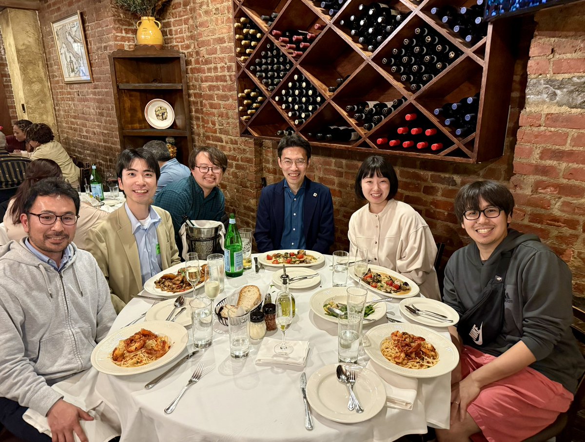Keisuke Ito_Lab (@the_ito_lab) on Twitter photo Had a wonderful dinner with young Japanese researchers from <a href="/EinsteinMed/">Albert Einstein College of Medicine - Official</a> & a guest clinical resident from Japan! Truly inspired & encouraged by all of you. Congrats on your amazing achievements—excited to see your continued growth and future successes! <a href="/WenjunGuoLab/">Wenjun_Guo</a> <a href="/Einstein_SCI/">EinsteinSCI</a> Had a wonderful dinner with young Japanese researchers from <a href="/EinsteinMed/">Albert Einstein College of Medicine - Official</a> & a guest clinical resident from Japan! Truly inspired & encouraged by all of you. Congrats on your amazing achievements—excited to see your continued growth and future successes! <a href="/WenjunGuoLab/">Wenjun_Guo</a> <a href="/Einstein_SCI/">EinsteinSCI</a>