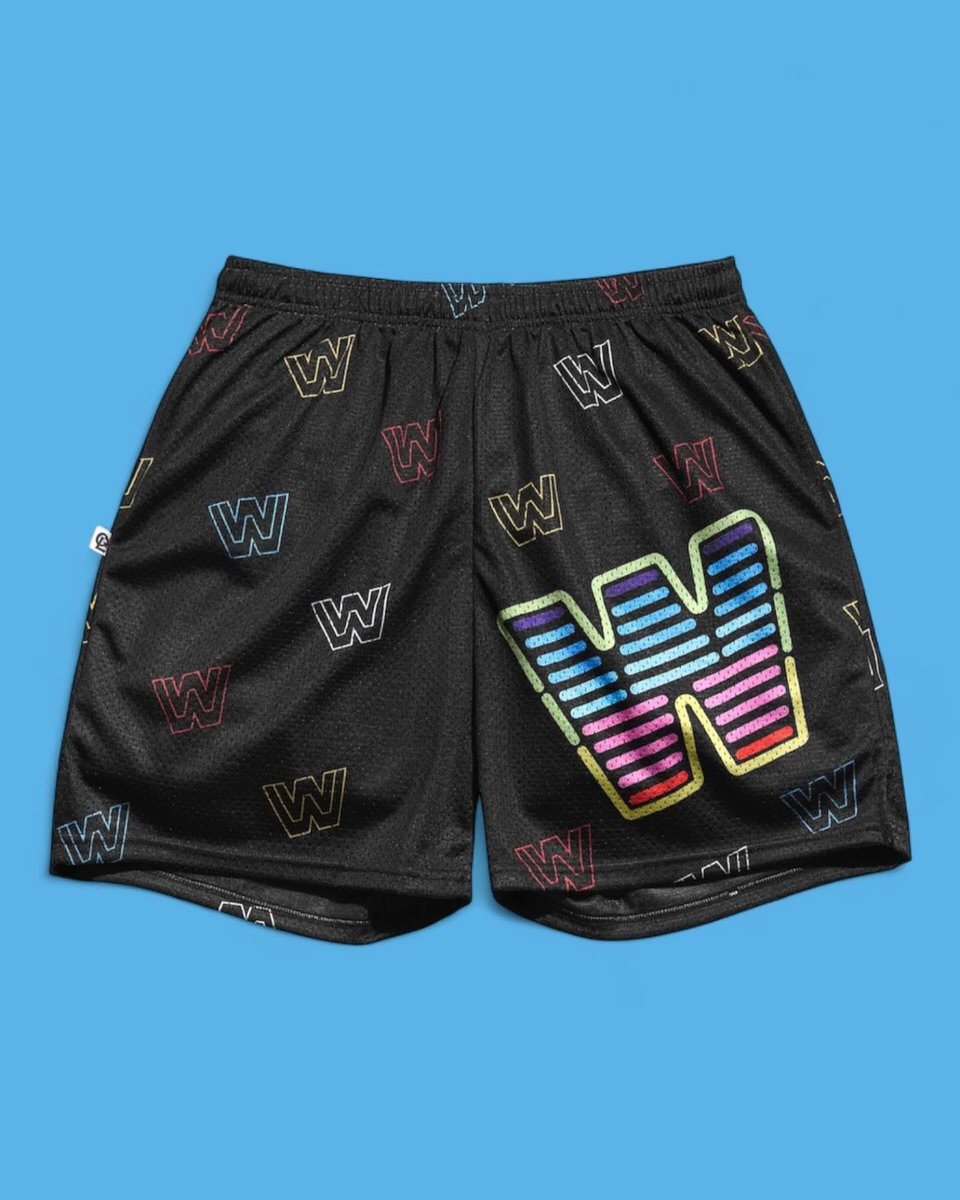 Coming soon exclusively from us at Chalk Line the <a href="/WWE/">WWE</a> Neon Logo Retro Shorts

Stay tuned!
#WWE #ChalkLine #90sWWE #NewGeneration #MigsMedia1 #Designer #WrestleMania #WWERaw #SmackDown
