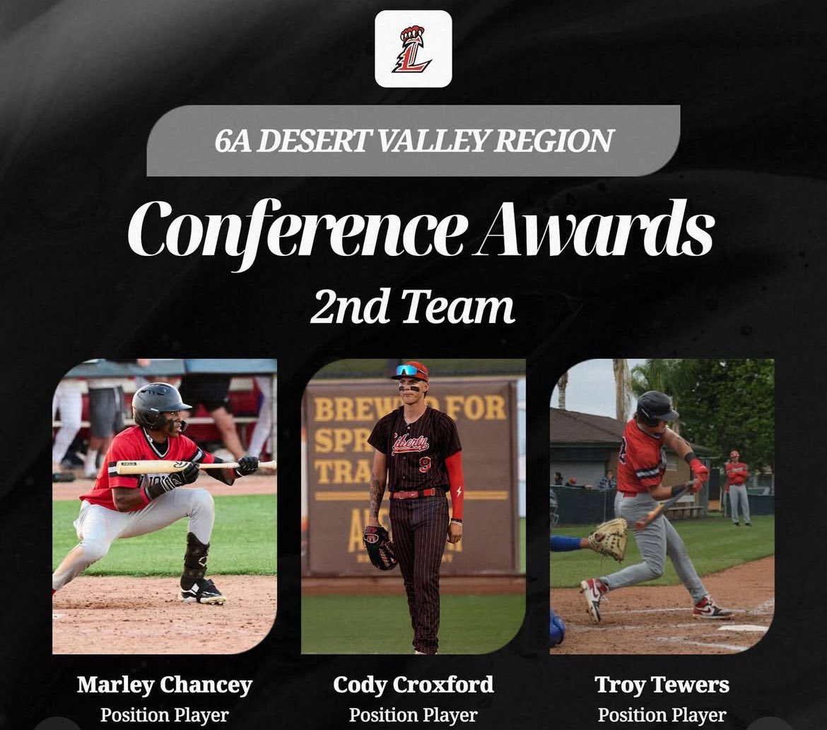 I am Honored to have earned  2nd team all desert valley region this year along side some other teammates . Thank you for the votes and support.