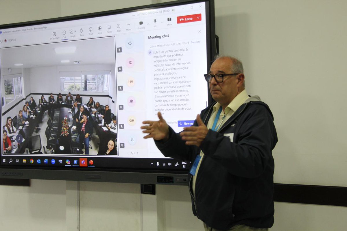 En la primera mesa de expertos en vigilancia entomovirológica por fiebre amarilla, se compartieron experiencias sobre el manejo del brote en Brasil y la necesidad de un protocolo de vigilancia entomovirológica y red de expertos para fortalecimiento de mecanismos de respuesta.