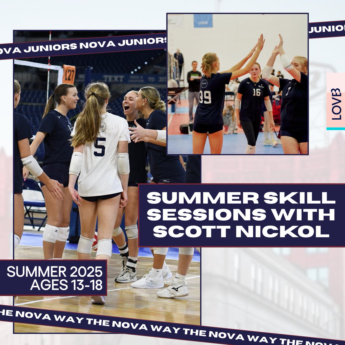 Ready to level up your game? Train with Scott Nickol, NOVA staff, and former players now in college! Each session focuses on key skills to help you grow, compete, and play with confidence. Open to all players ages 13–18 — come to one or join them all!

🔗 linktr.ee/novajuniors