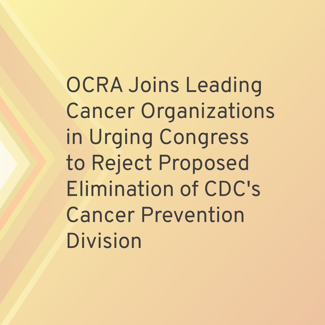 Ovarian Cancer Research Alliance (@ocrahope) on Twitter photo OCRA, <a href="/CureMelanoma/">Melanoma Research Foundation</a>, <a href="/FightCRC/">Fight Colorectal Cancer</a>, @PreventCancer, <a href="/SusanGKomen/">Susan G. Komen</a> & <a href="/ZEROCancer/">ZERO Prostate Cancer</a> call for Congress to reject the proposed elimination of CDC’s Division of Cancer Prevention and Control (<a href="/CDC_Cancer/">CDC Cancer</a>) in the FY2026 discretionary funding request: bit.ly/4m2tVpz. #TealAction OCRA, <a href="/CureMelanoma/">Melanoma Research Foundation</a>, <a href="/FightCRC/">Fight Colorectal Cancer</a>, @PreventCancer, <a href="/SusanGKomen/">Susan G. Komen</a> & <a href="/ZEROCancer/">ZERO Prostate Cancer</a> call for Congress to reject the proposed elimination of CDC’s Division of Cancer Prevention and Control (<a href="/CDC_Cancer/">CDC Cancer</a>) in the FY2026 discretionary funding request: bit.ly/4m2tVpz. #TealAction
