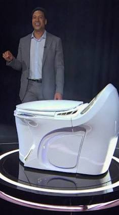 TheTinkleBelle's tweet image. The Tinkle Belle is better than the Luxos MT toilet on the @AppleTV series Your Friends and Neighbors. 
Just sayin… #NoTechNeeded