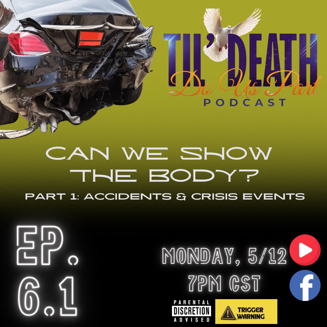MikeHamlar's tweet image. Next week on Til Death Fo Us Part Podcast!  You don’t want to miss it. Live right here on X!  See you next week!  #tildeathdouspart #podcast  #deathcare  #hamlar