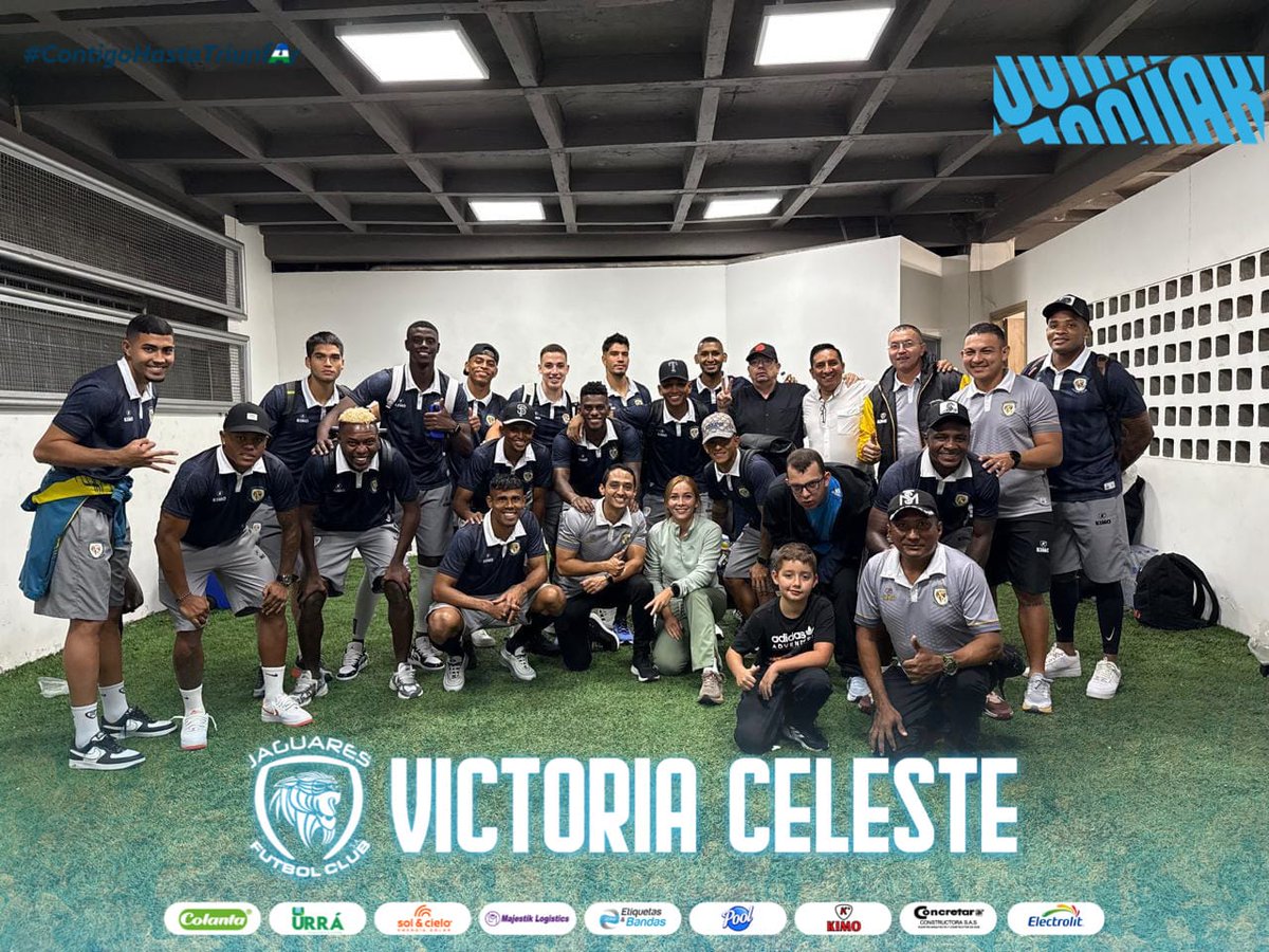 Victoria que se vive, se celebra y se siente en familia. ¡Esto es Jaguares! 💙🐆💪