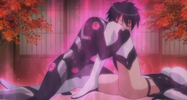 魔装学園H×H（アニメ）のエロシーン11