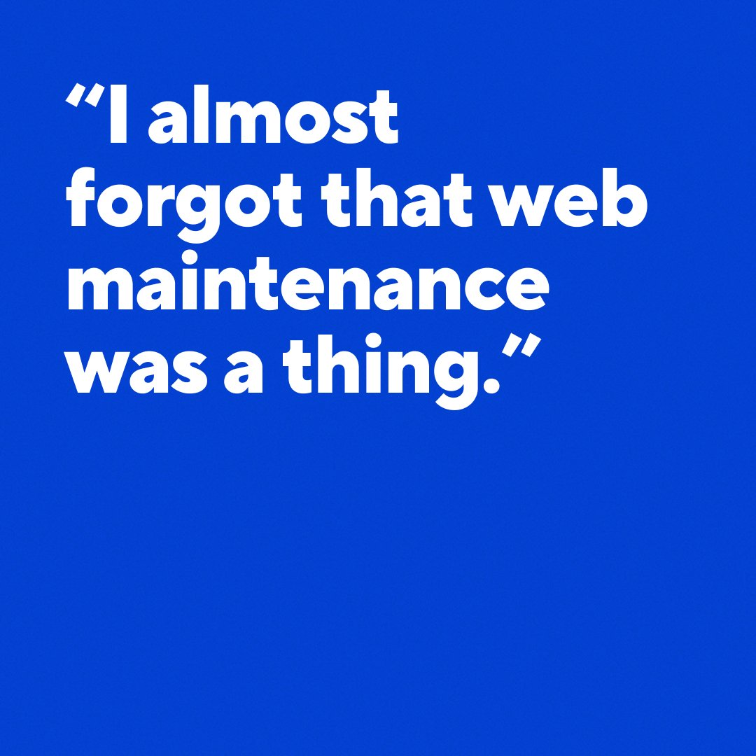 “I almost forgot that website maintenance was a thing.”

That’s what happens when your CMS just works.

No fires. No plugins. No drama.

Here's how Absoluttweb serves over 60 clients using CloudCannon 👉
cloudcannon.com/customers/abso…