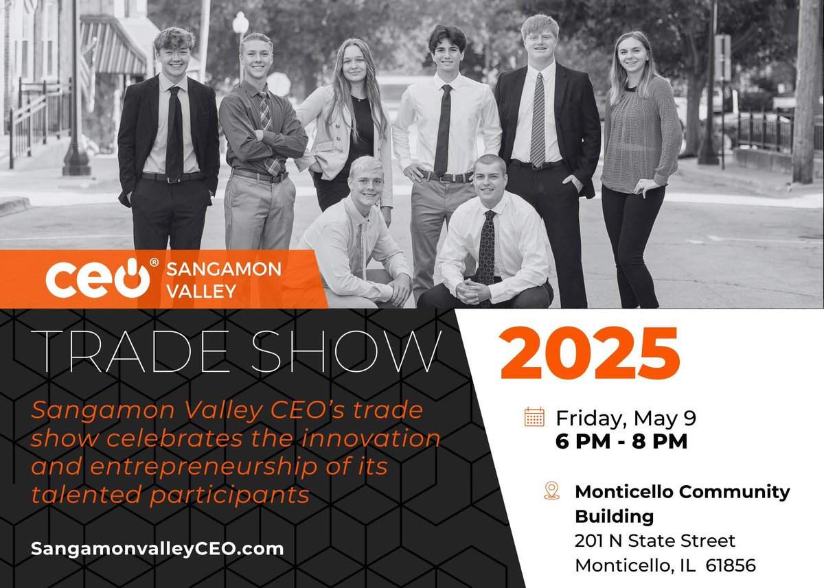 Mary Vogt (@bementcusd5supt) on Twitter photo Come out to the SVCEO Trade Show on Friday, May 9 to support these young entrepreneurs. #SVCEO #YoungEntrepreneurs #ShopLocal <a href="/BementCUSD5/">Bement CUSD 5</a> Come out to the SVCEO Trade Show on Friday, May 9 to support these young entrepreneurs. #SVCEO #YoungEntrepreneurs #ShopLocal <a href="/BementCUSD5/">Bement CUSD 5</a>