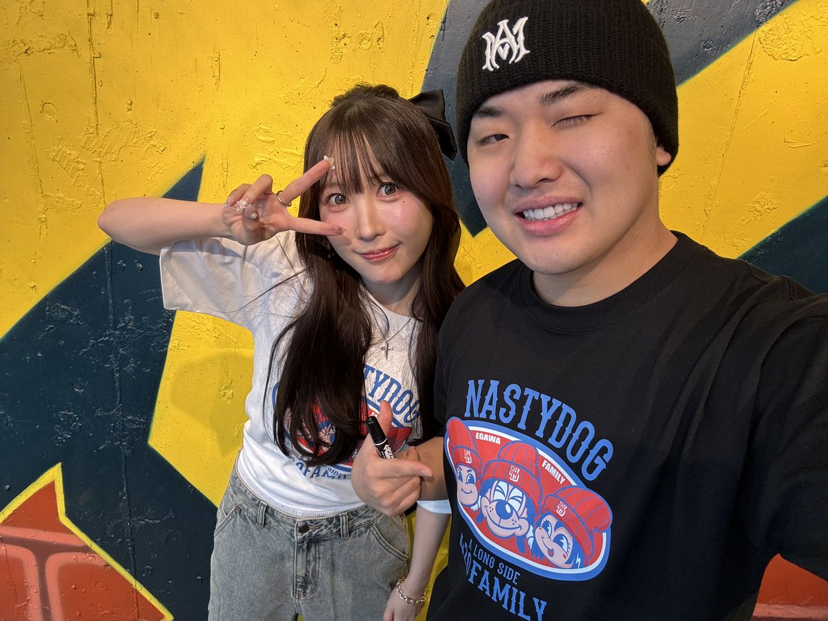 エガワ家 POPUP始まりた❤️‍🔥
大阪のアメ村に会いに来てね🌟