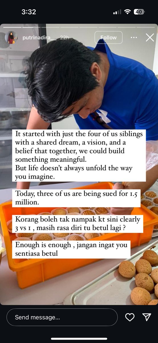 jihanoonaa's tweet photo. Wow i mean i love the ordinary bakers so much their creampuff is soo good. Tak sangka pulak ada beef between adik beradik and 3 of them undur diri dri TOB pastu bukak Eclairs. https://t.co/5wUjz2qxj2