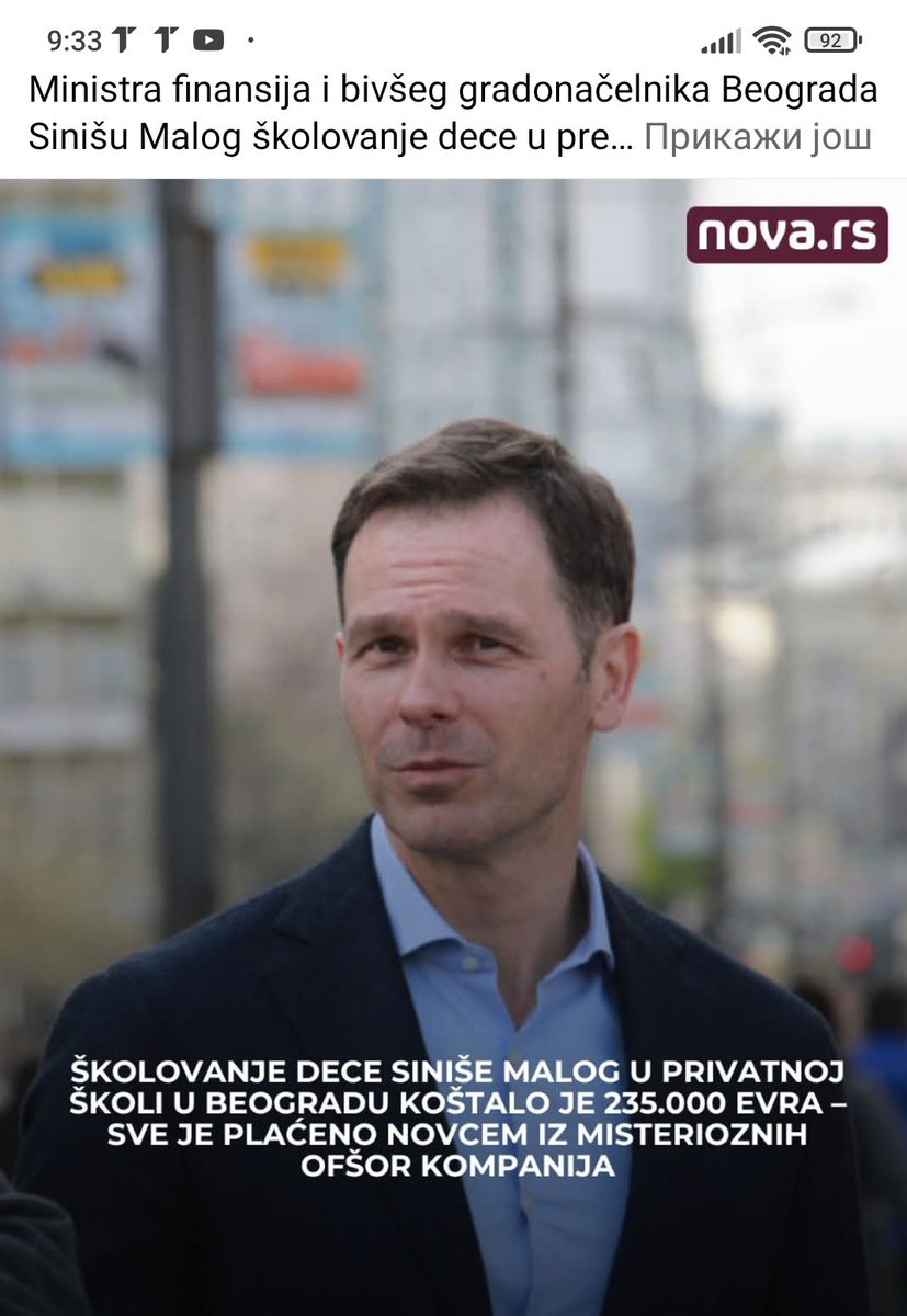 E da samo njegove dece