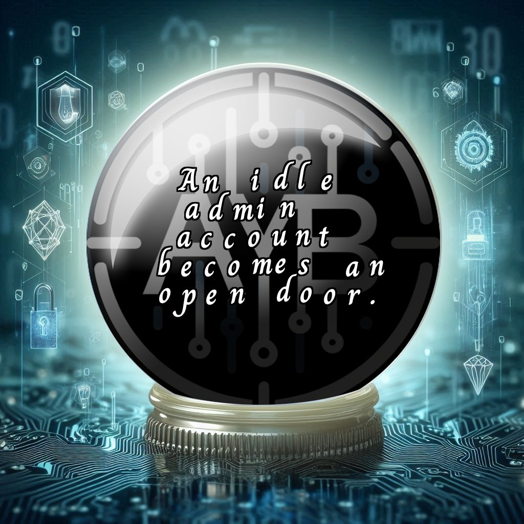 PentestProphet's tweet image. Today&apos;s pentest crystal ball.
Deactivate unused accounts immediately. Visit ayb.ad.
#AccountSecurity #CyberHygiene #AdminAccess #SecureNetworks