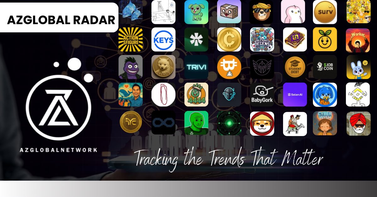 Azglobalnetwork's tweet image. AzGlobalRadar | Trending Onchain Watchlist

We’ve had our radar locked on some of the hardest-working, most entertaining, and culturally rich projects onchain—and it’s clear the rest of the space is catching on. These projects aren’t just tokens—they’re movement builders.

Here’s…