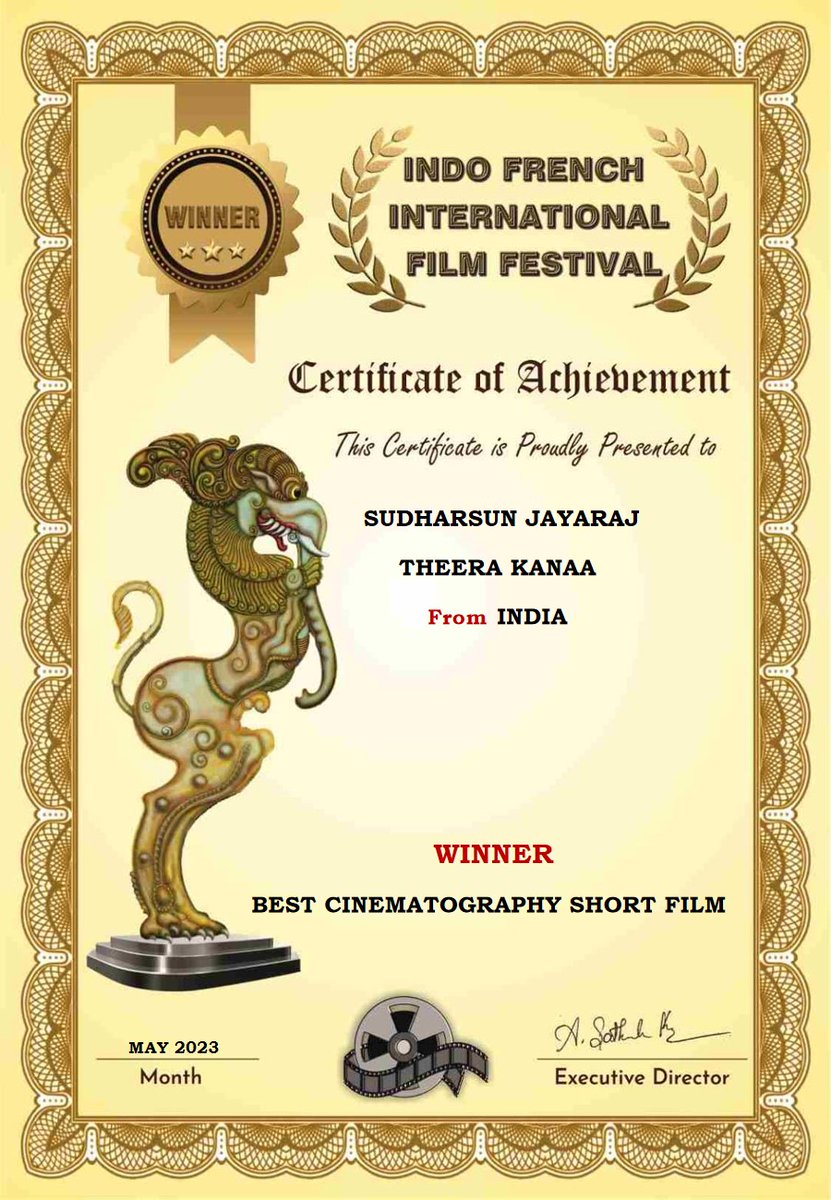 Tube Light Productions proudly presents "THEERA KANAA" DOP-SUDHARSUN JAYARAJ has won the BEST CINEMATOGRAPHY SHORT FILM award at IFIFF.

Producer-<a href="/NaWaZ_N/">Nawazfilmmaker</a>
Director-<a href="/venki4earth/">Karthick Venkatesh</a>
Creative Head–<a href="/SSuriyanila/">Suja_suriyanila</a>
Cast-Santhosh suresh,@gabrellaoffici1,Senthil,Pasupathi Sambandam,Avanish