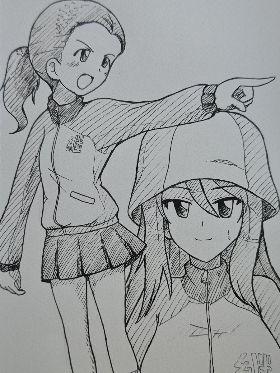 今回の大洗で描いたもの。タミカ、麗羅さん、マリー様、クルセイダーズ。
一番描けたと思ったのはクランベリーかなと…… 