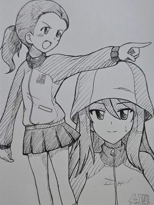 今回の大洗で描いたもの。タミカ、麗羅さん、マリー様、クルセイダーズ。
一番描けたと思ったのはクランベリーかなと…… 