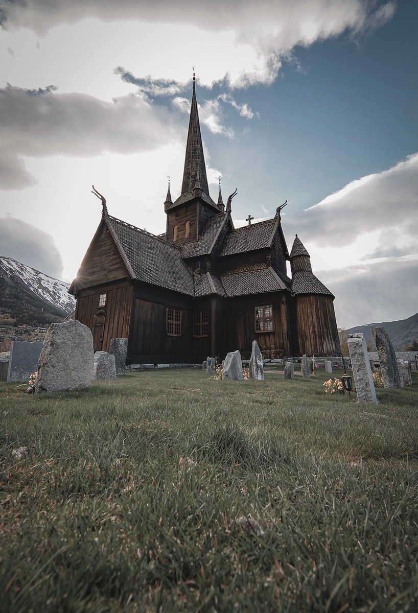 Stabkirche Lom in Norwegen 
#norway 
#Church