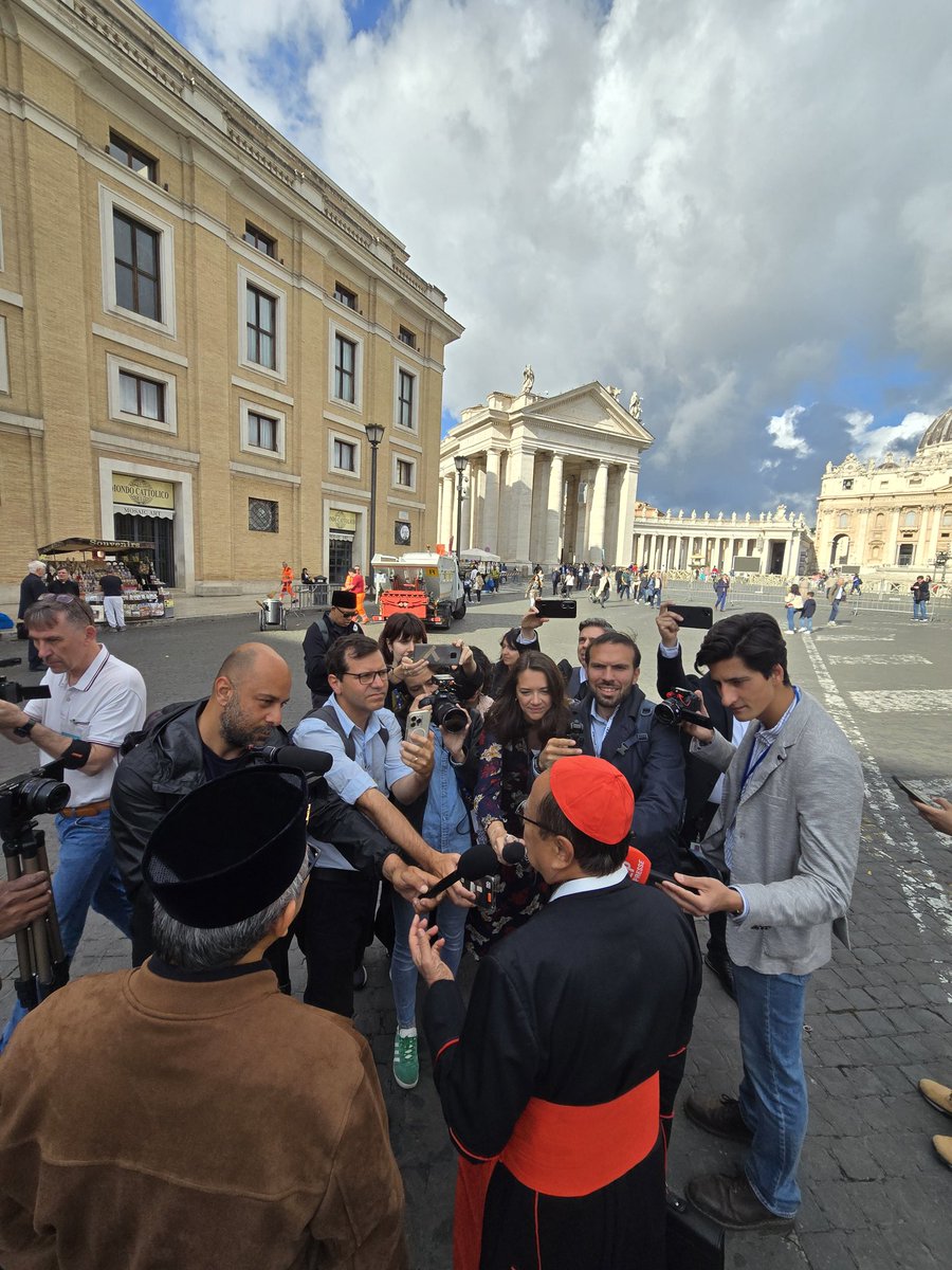 I asked Cardinal Ignatius Suharyo Hardjoatmodjo from Indonesia how important have evangelization and missionary zeal been during the general congregations: "Very important. It's the central issue," he said.