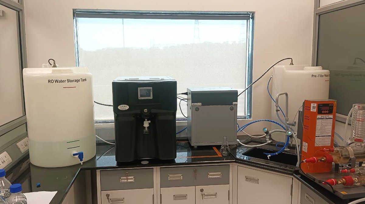 Lablink12's tweet image. Installation Alert 🚰🔧

We are proud to announce the successful installation of our LABaQUa Water Purification System at Star Alucast Pvt. Ltd., Mumbai.
Delivering high-purity water solutions to support excellence in industrial processes.
#Labaqua #waterpurificationsystem