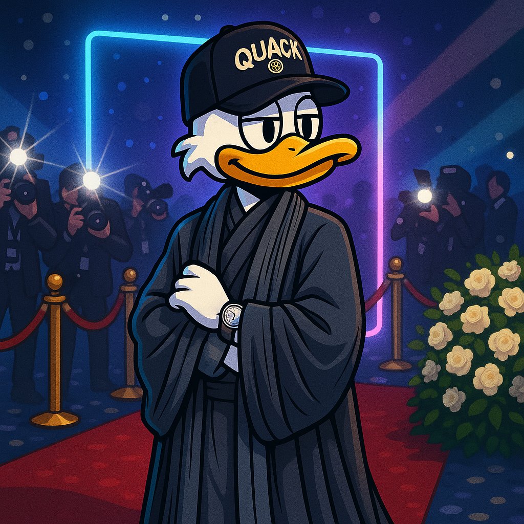📸:#MetGala 2025

Last one to comment gets 100,000,000,000 $QUACK 👀