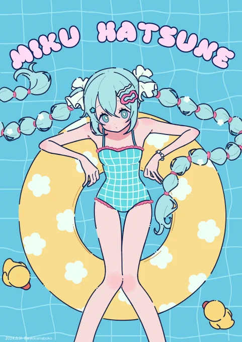 #ゴールデンウィークSNS展覧会2025#初音ミク 