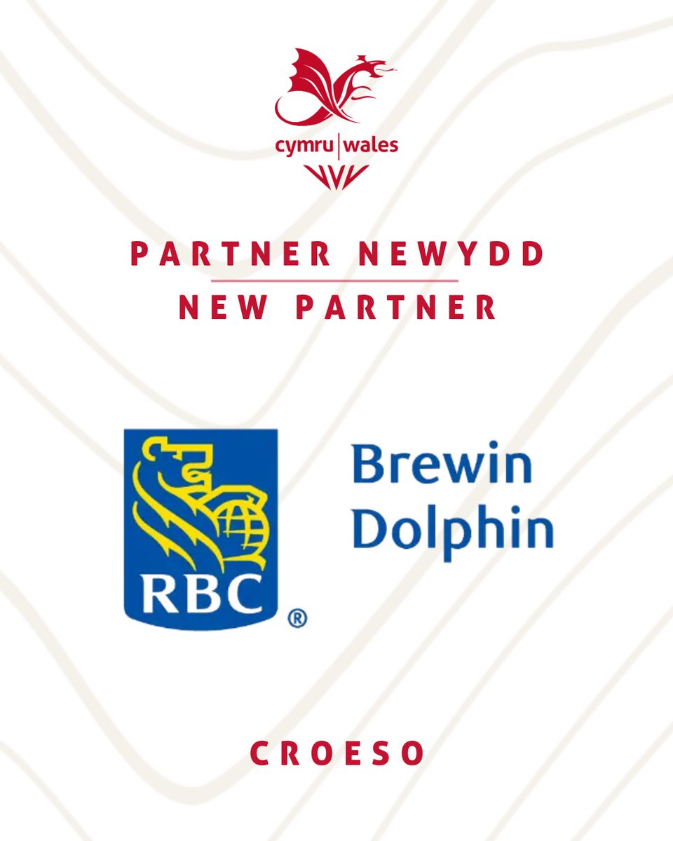 📣Partner newydd i Dîm Cymru - Team Wales is delighted to announce that RBC Brewin Dolphin  has become the latest partner of Commonwealth Games Wales!

Croeso i #Tîmcymru

Darllennwch mwy / Read more: teamwales.cymru/rbc-brewin-dol… 🔗