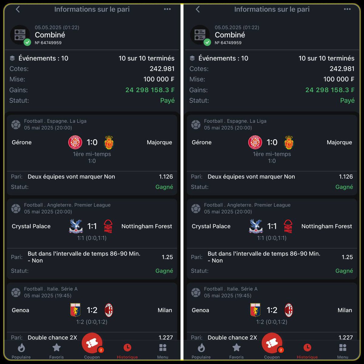 Groupe WhatsApp 1xbet 

chat.whatsapp.com/F5o2imp1GcH1cZ…