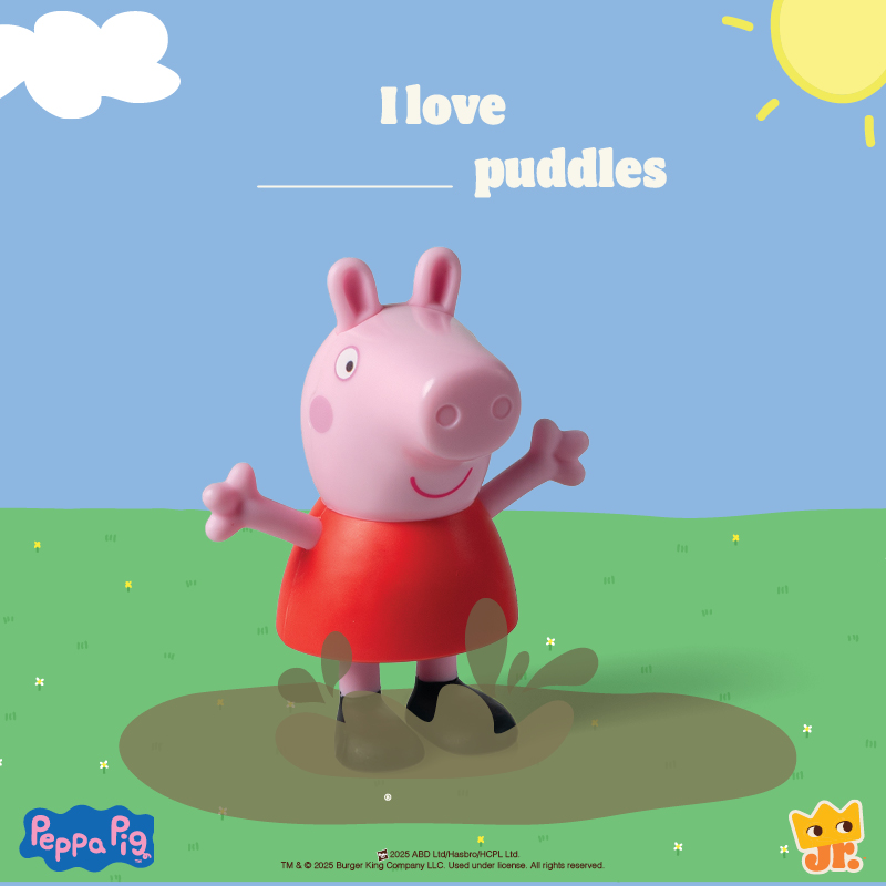 Think you know your Peppa Pig?? Complete the missing word in these infamous Peppa Pig catch phrases :-)

Ps, hold on to your receipts, you might need them later 😏

 #littleroyals #freetoys #peppapig