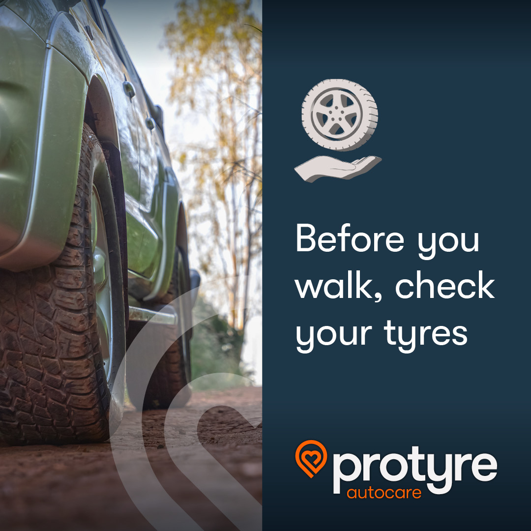 May is National Walking Month, a great time to get out and about on foot 🚶‍♂️🌳. But before you hit the road for your next adventure, make sure your car is ready too.
Get ready for your next road trip with a quick tyre check.🚗

#NationalWalkingMonth #WalkingMonth
