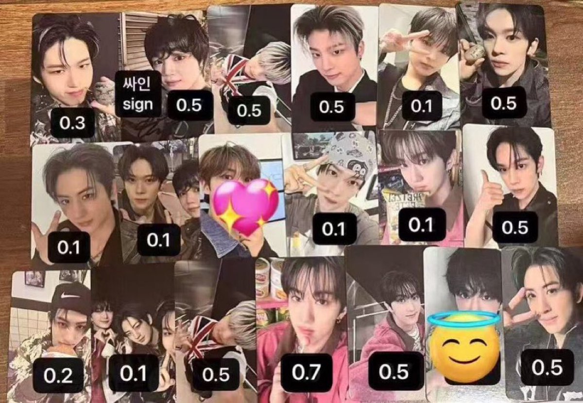 planning to do a sharing bc it’s cheaper to buy everything as a set anyone wanna claim woono kyungmun eunho maybe dey too?