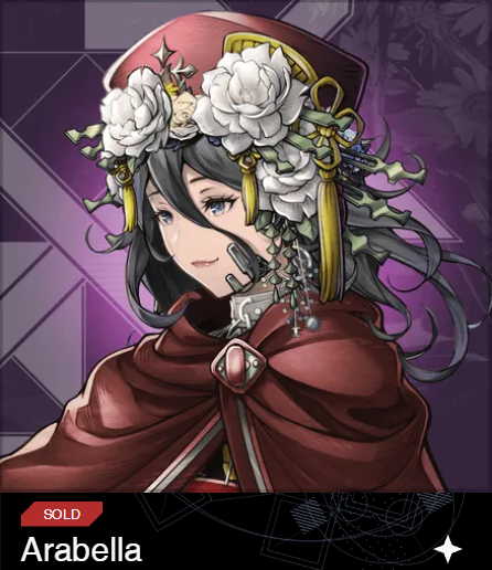 At the GW auction, the character from chapter 6 is a dancing Oiran.🌸 I like how it's a bit Western-style and has big flowers on her head!💕I wonder what a Texture character means? 
Can't wait beginning the final season.😆✨
#SYMBIOWINNER
#SYMBIOGENESIS 
#SYMBIOFINALSEASON