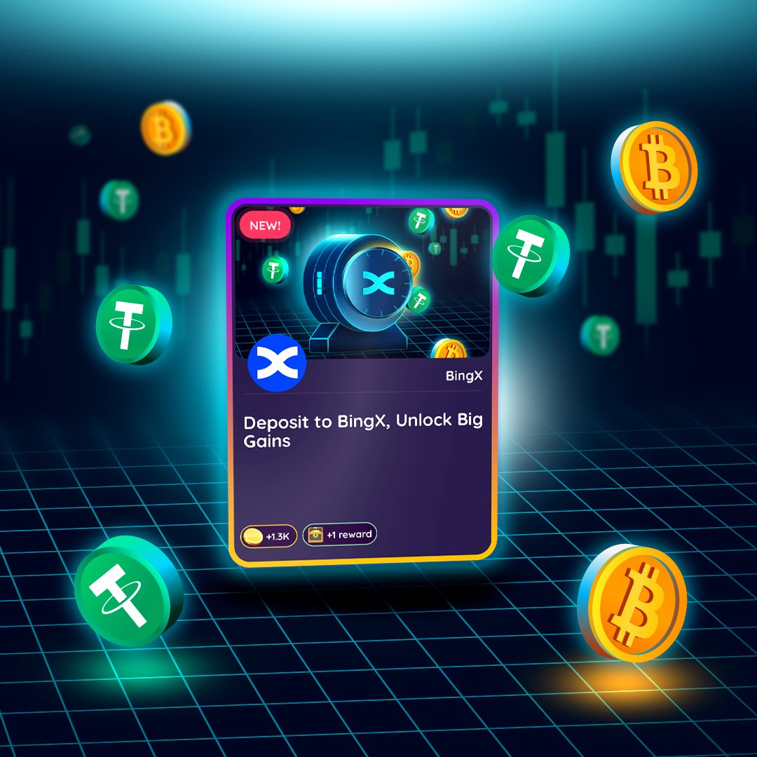 Web3 Mission: "Deposit to <a href="/BingXOfficial/">BingX</a> , Unlock Big Gains"

🏆 Prize pool: 3,000+ $USDT Welcome Bonus + 1,300 Bits
🗓️ Event end date: Jun 6, 2025

🔓 It’s open. Go get it. bitdegree.org/guilds/bingx/d…