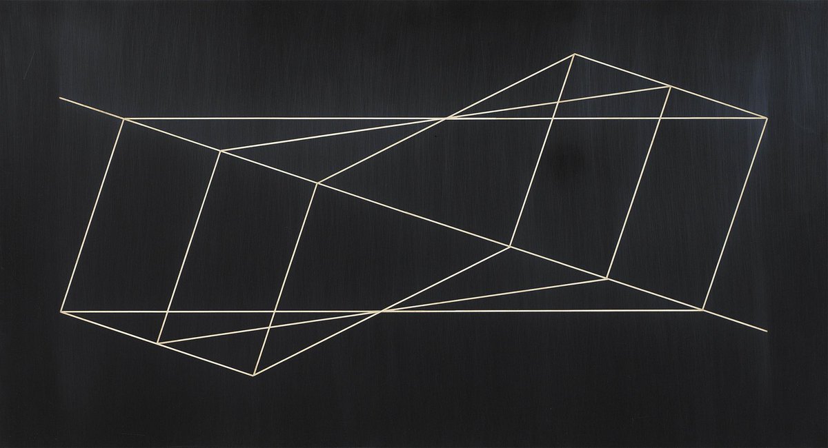 Pixel0Symphony's tweet image. Josef Albers, Structural Constellation. ca. 1955-62.