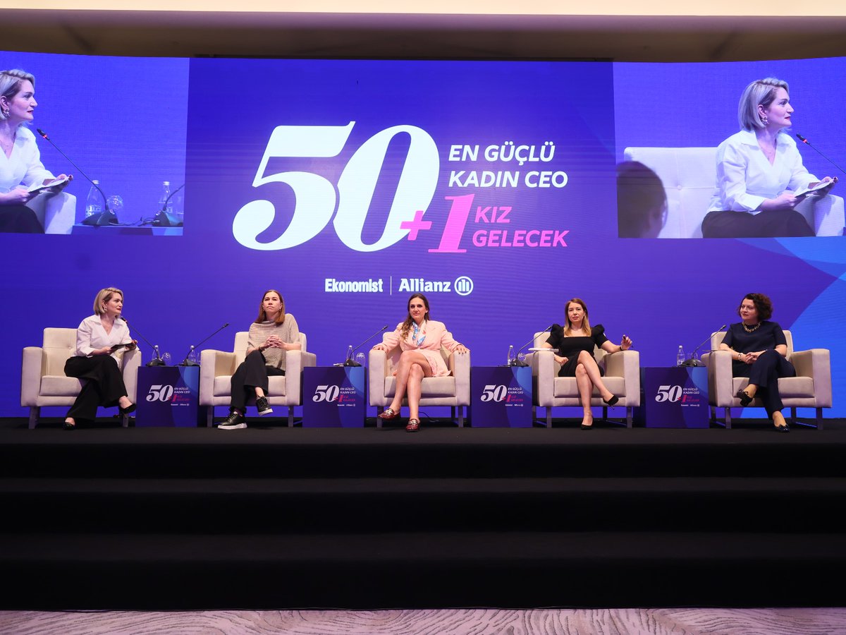 🟦Ekonomist Dergisi Editörü Özlem Bay Yılmaz’ın moderatörlüğünde“Liderlerin Ajandası” Paneli gerçekleşiyor. Panelde İndeks Bilgisayar Genel Müdürü Banu Sürek, Hepsiburada CEO’su Nilhan Onal Gökçetekin, QNB Invest Genel Müdürü Pamir Karagöz ve Securitas Technology Türkiye Genel