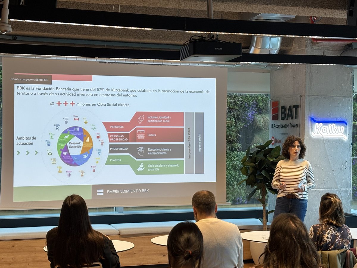 BAT_Tower's tweet image. 🥐¡Arrancamos el martes con un nuevo #CommunityBreakfast by @kaikucaffelatte para el lanzamiento de BBK ARIN III!

El programa apoya a las startups con impacto económico, social y medioambiental🚀