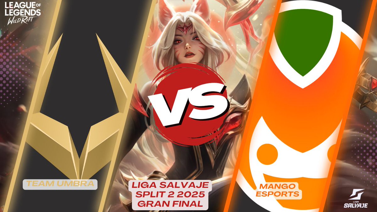 OscarBK (@oscarbk_) on Twitter photo LLEGO EL DIA 🔥
<a href="/wildriftES/">League of Legends: Wild Rift</a> VUELVE AL CANAL DE <a href="/SomosLaTormenta/">Circuito Tormenta</a>
Final del segundo Split de #LigaSalvaje de 2025
@Team_Umbra 🆚 <a href="/Mango_Esports_/">Mango Esports</a> se verán las caras en un Bo5 a las 20:30 🇪🇸 para ver quién es el nuevo rey de España (O si seguimos con el mismo)
Además el ganador LLEGO EL DIA 🔥
<a href="/wildriftES/">League of Legends: Wild Rift</a> VUELVE AL CANAL DE <a href="/SomosLaTormenta/">Circuito Tormenta</a>
Final del segundo Split de #LigaSalvaje de 2025
@Team_Umbra 🆚 <a href="/Mango_Esports_/">Mango Esports</a> se verán las caras en un Bo5 a las 20:30 🇪🇸 para ver quién es el nuevo rey de España (O si seguimos con el mismo)
Además el ganador