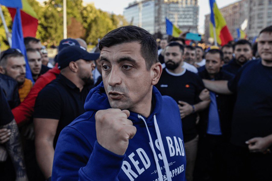 In Romania a PhD in Mathematics who graduated from Sorbonne faces an ex-football hooligan banned from entering Moldova and Ukraine. 

Intellect vs retardation. Call it