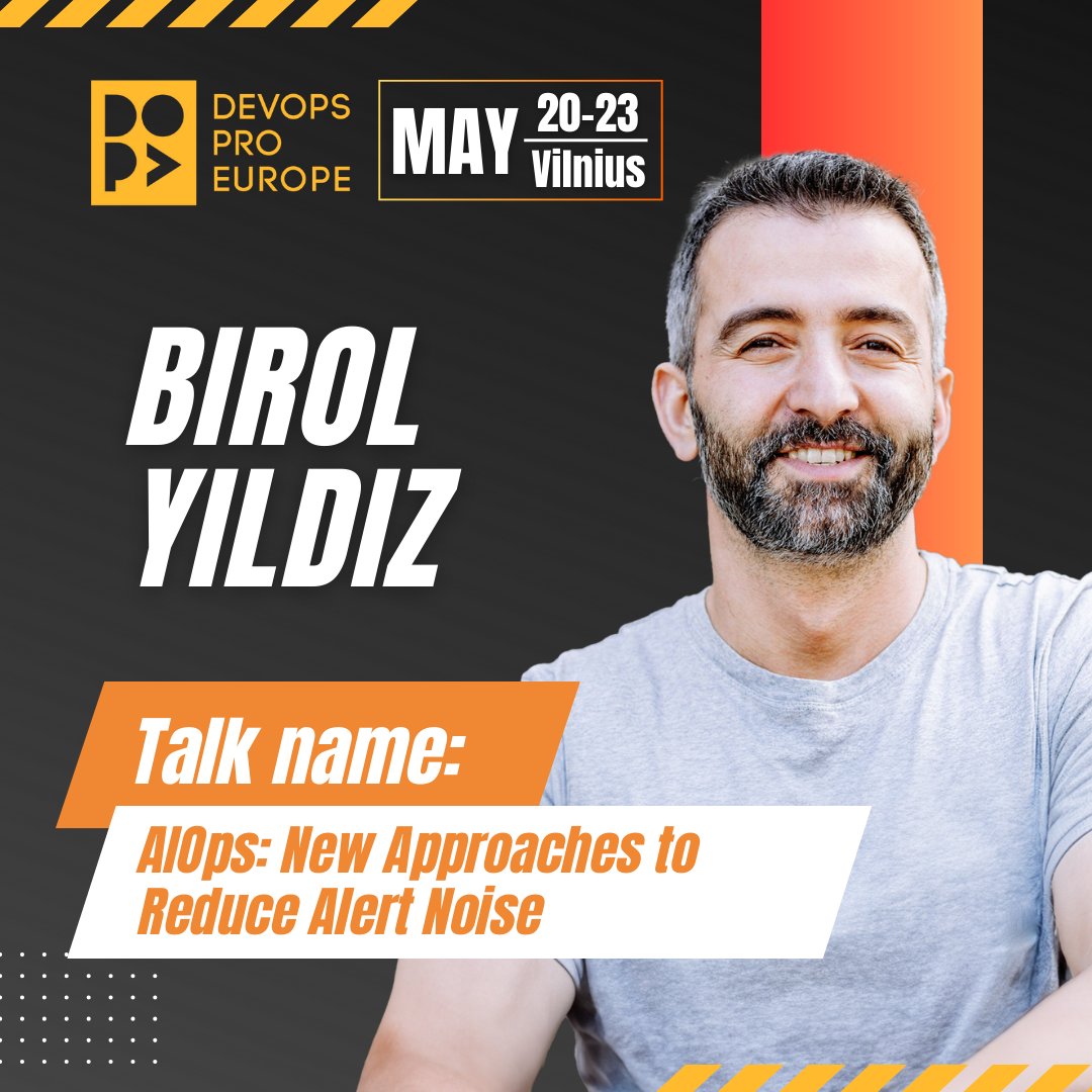 DevOps Pro Europe (@devopseu) on Twitter photo Drowning in alert noise? ๐ง
Join <a href="/birol_yildiz/">Birol Yildiz</a> at DevOps Pro Europe 2025 to explore AIOps strategies for smarter alerting, noise reduction & better reliability โก๐
Click and register๐ devopspro.lt Drowning in alert noise? ๐ง
Join <a href="/birol_yildiz/">Birol Yildiz</a> at DevOps Pro Europe 2025 to explore AIOps strategies for smarter alerting, noise reduction & better reliability โก๐
Click and register๐ devopspro.lt