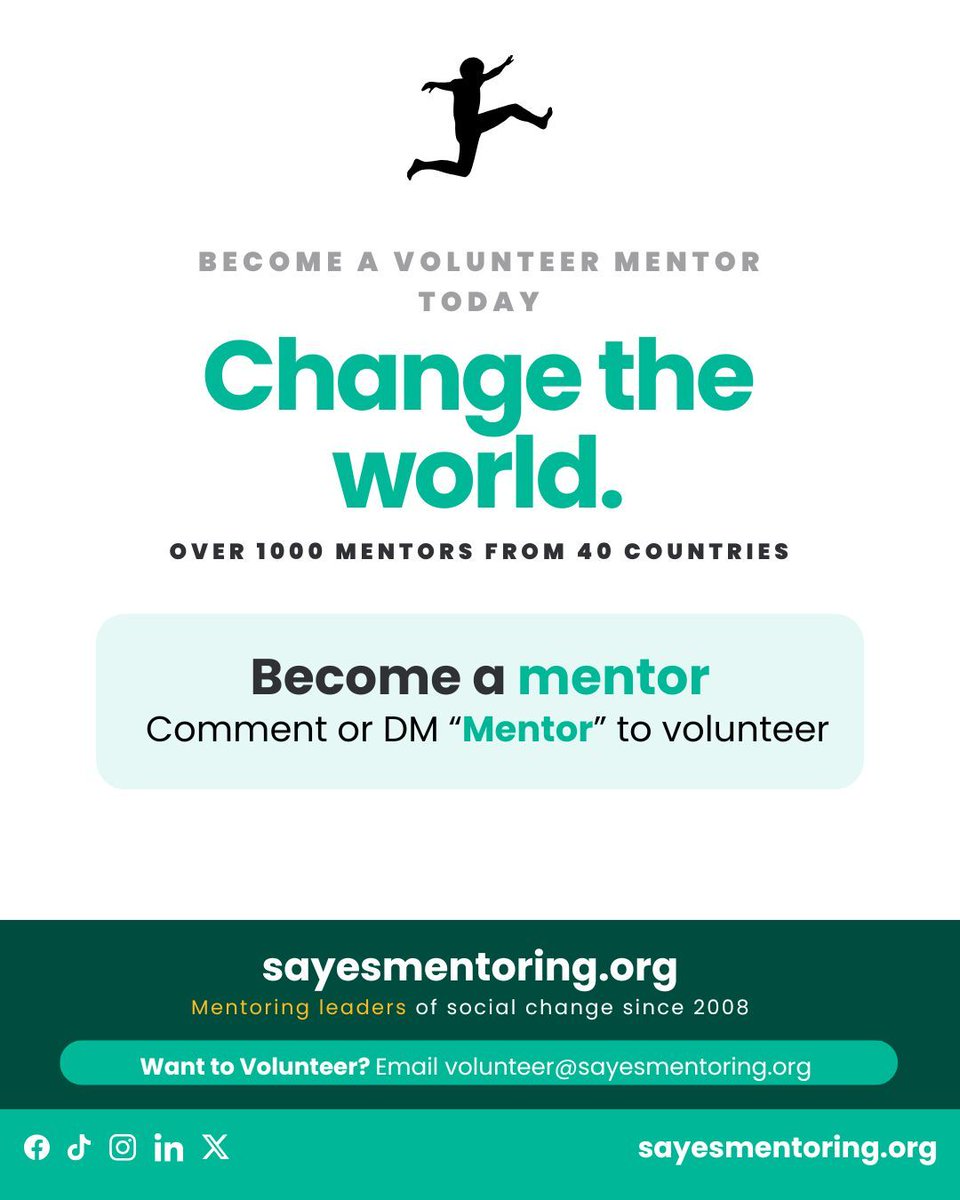 🧠💬 For Mental Health Awareness Month, we asked our mentors and mentees one big question:
How does connection support your mental health?

The answers were honest, powerful, and full of heart. 💚
Swipe through to hear what they had to say.

Feeling inspired? Comment “connection”