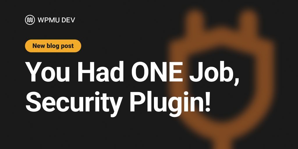 In this DEV:
🍁 WordCamp Canada wants your hot takes

🛑 A “security” plugin that’s actually malware

♿ EAA compliance isn’t optional anymore

🧠 Plus: WP 6.8.1, AI logos, plugin chaos &amp; more

📖 Read: buff.ly/DPVEVbR 
#WordPress #WebSecurity #Accessibility #WordCamp
