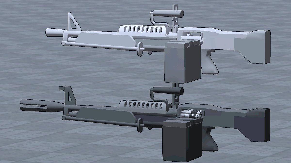 FACELIFTSTUDIO's tweet image. Some touchups to old guns. #RobloxDev #madnesscombat