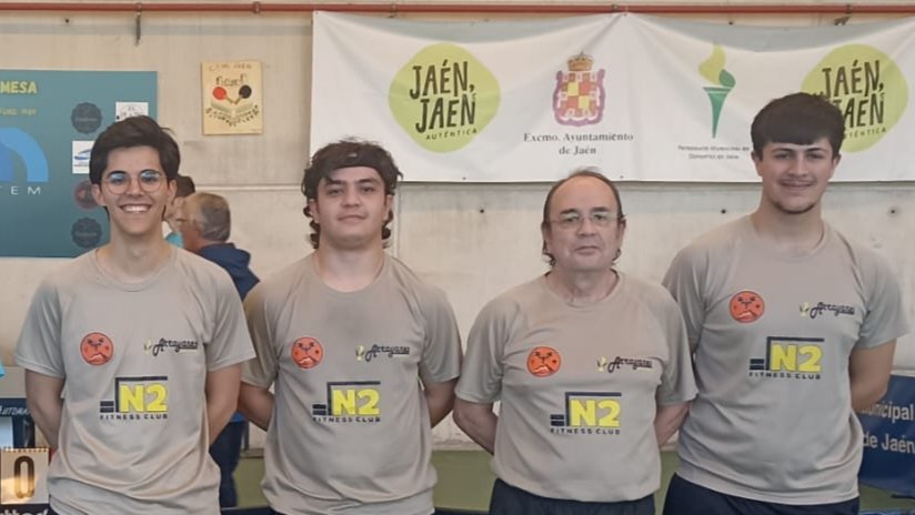 El equipo de SDHA del Club de Tenis de Mesa de Martos jugará la liguilla de ascenso a Tercera Nacional