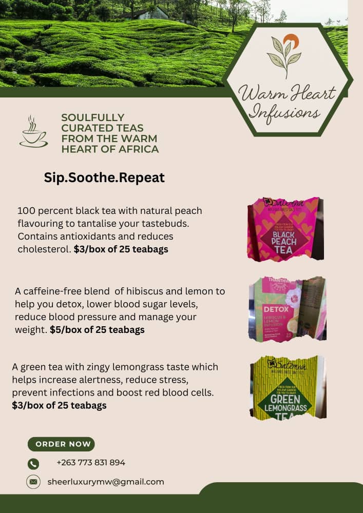 263Chat's tweet photo. *This winter, manage your weight, reduce cholesterol and stress, boost red blood cells by drinking tea. Black peach tea $3/25 teabags. Detox Hibiscus and Lemon $5/25 teabags. Green Lemongrass tea $3/25 teabags.* https://t.co/87mcIfYCwV