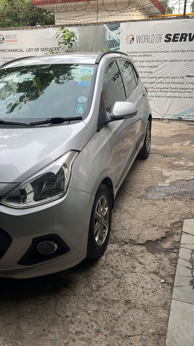 WorldofserviceN's tweet photo. Hyundai i10 Grand in for its well-deserved service! From engine check to full inspection — we keep it running like new.

#Hyundaii10Grand #CarService #WorldOfService #SmoothDrive #CarCare #AutoExperts #RoutineService #DriveSafe #MechanicLife #TrendingAutoCare https://t.co/RFgA1WKaJI
